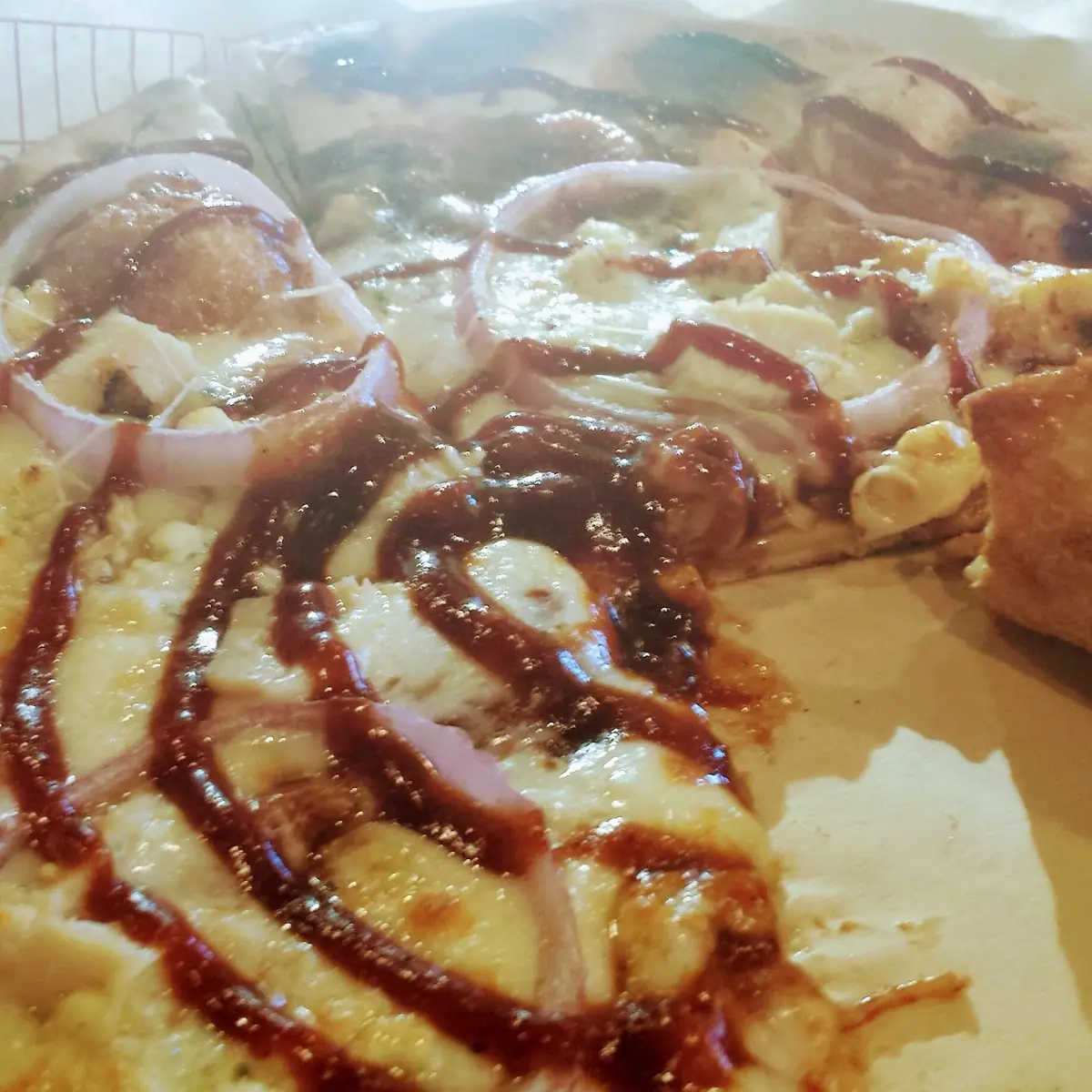 BBQ Chicken with Red Onions