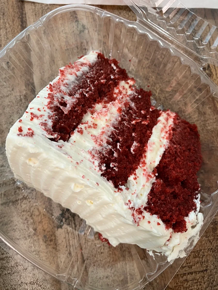 Red Velvet Cake Slice