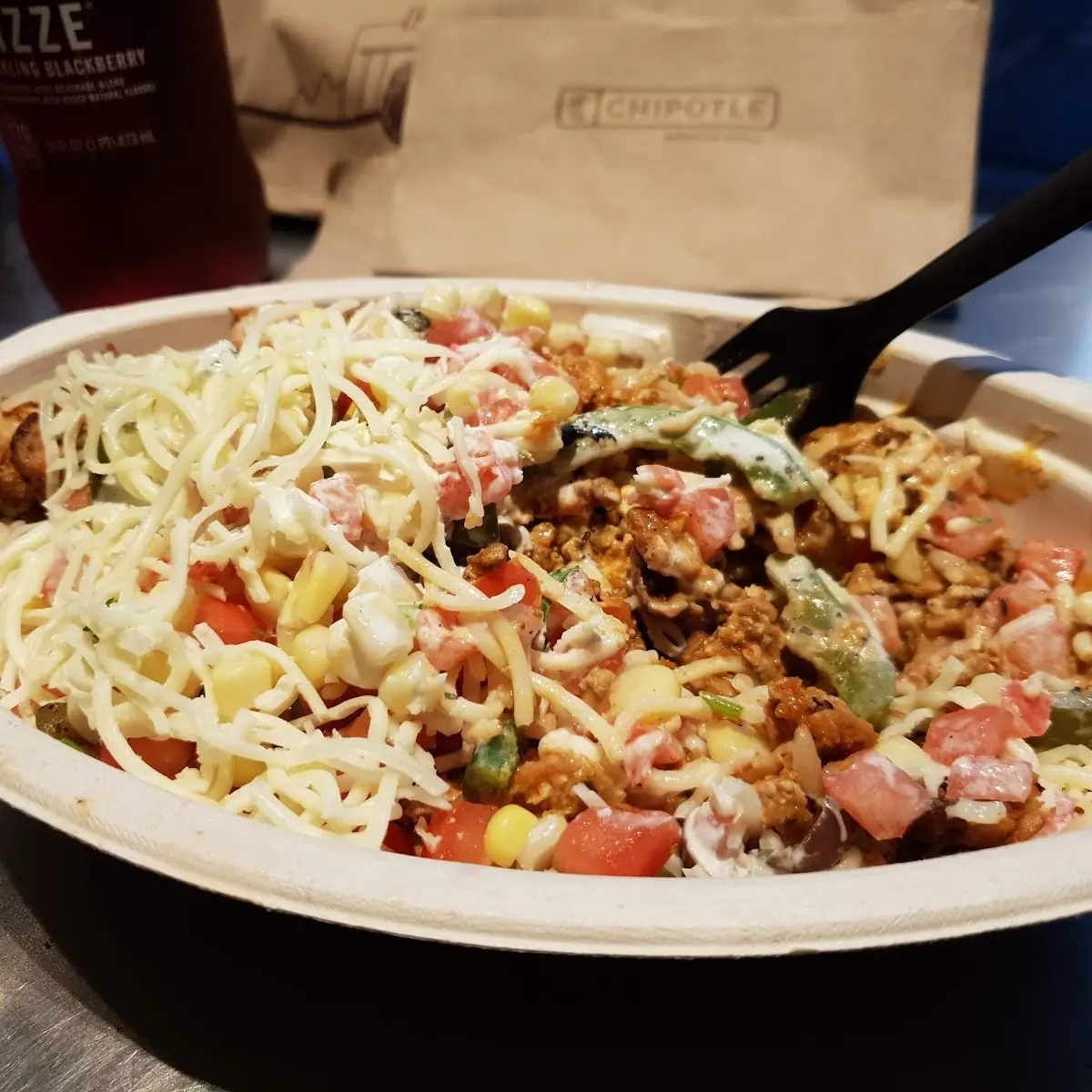 Chipotle Honey Chicken Burrito