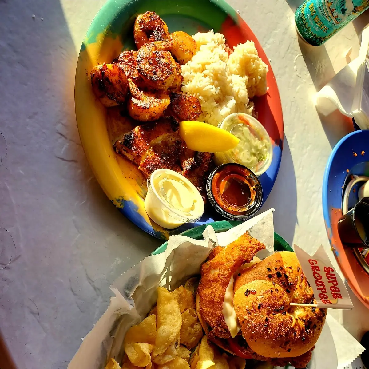 Fried Grouper Sandwich