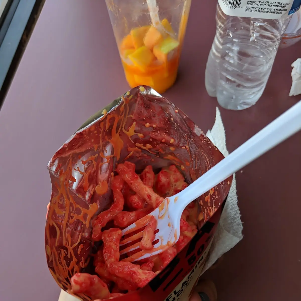 Hot Cheetos with Cheese
