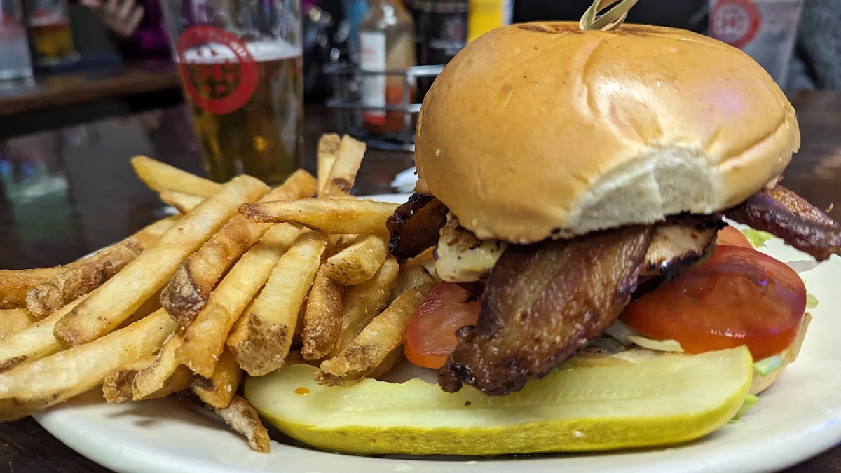 Grilled Chicken Club Sandwich