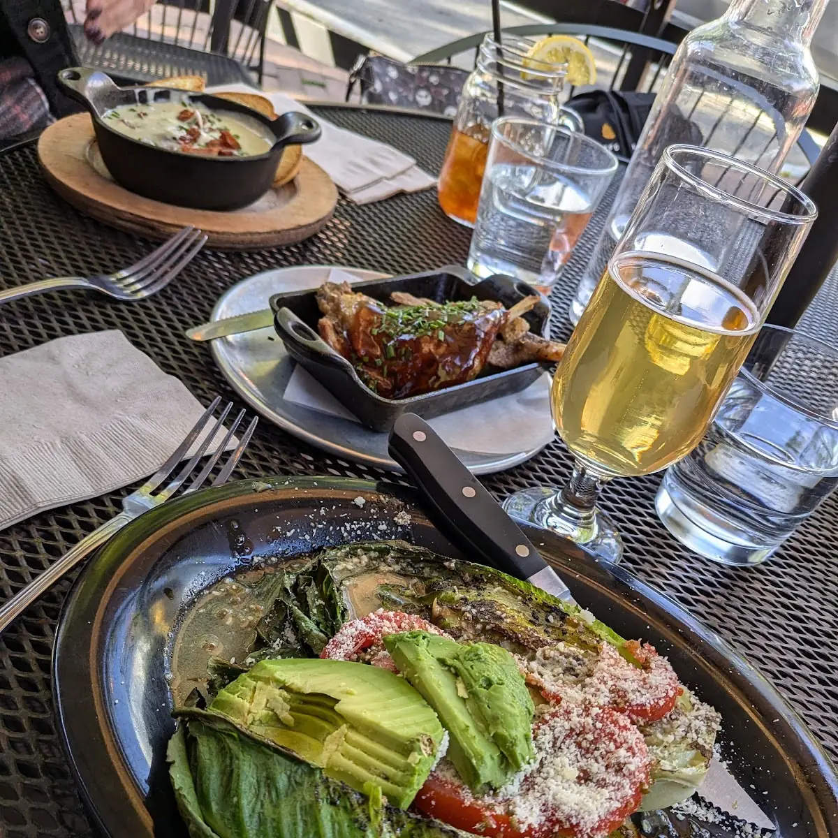Grilled Romaine Salad