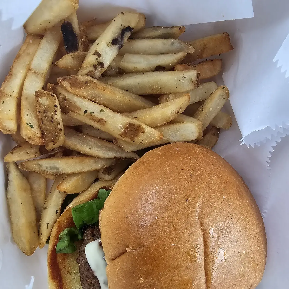 Cheeseburger & Fries Combo