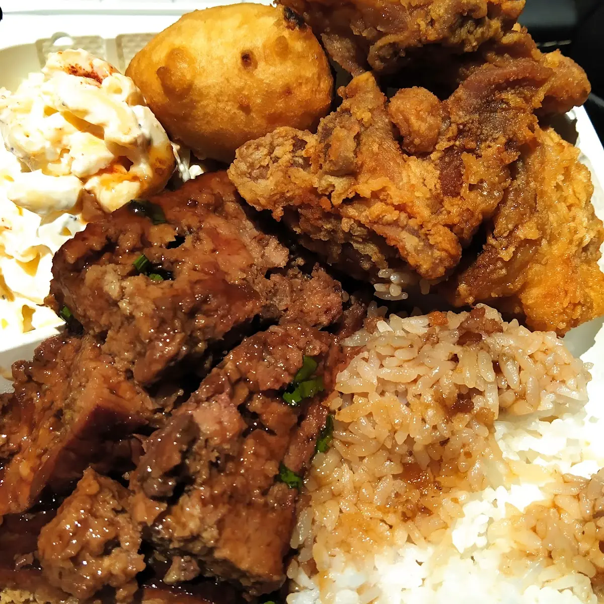 Fried Chicken and Meatloaf