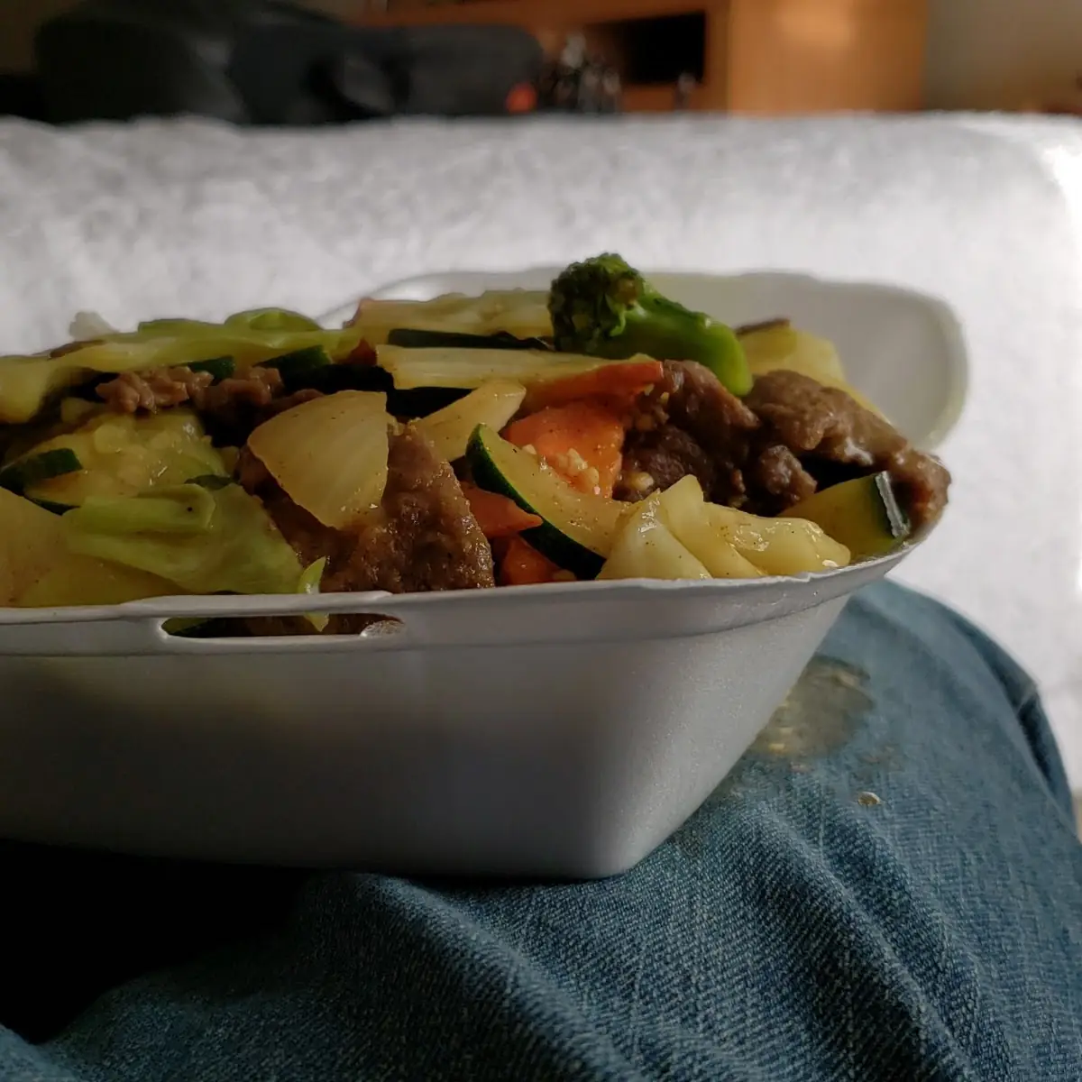 Curry Beef with Mixed Vegetables