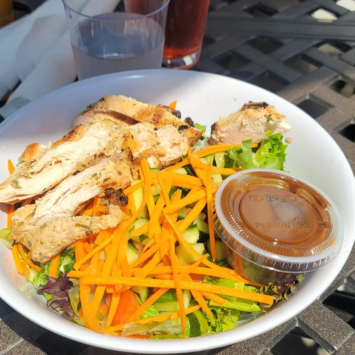House Salad with Grilled Chicken