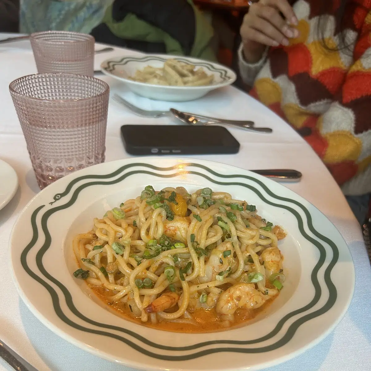 Capellini Clams Casino