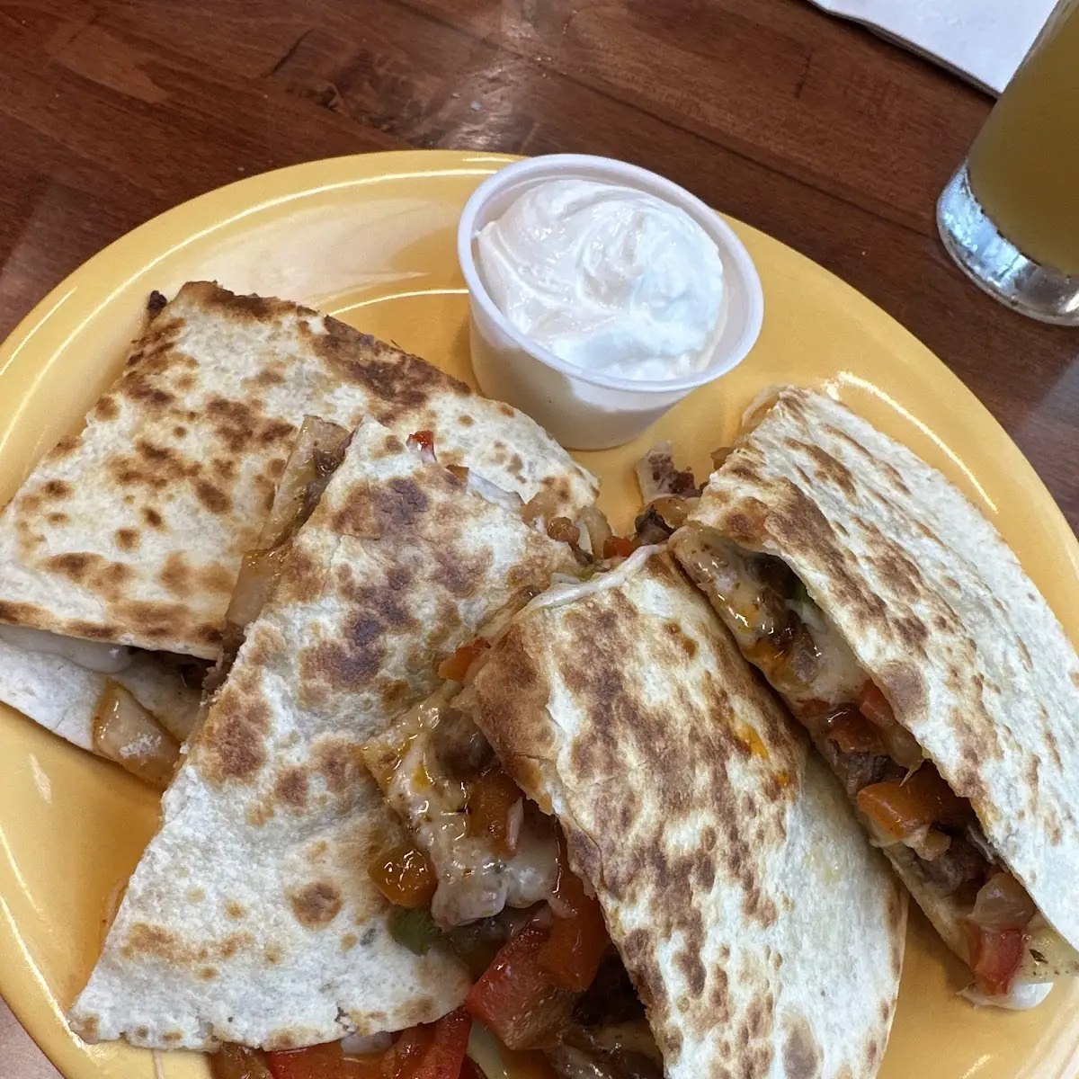 Grilled Steak Quesadilla