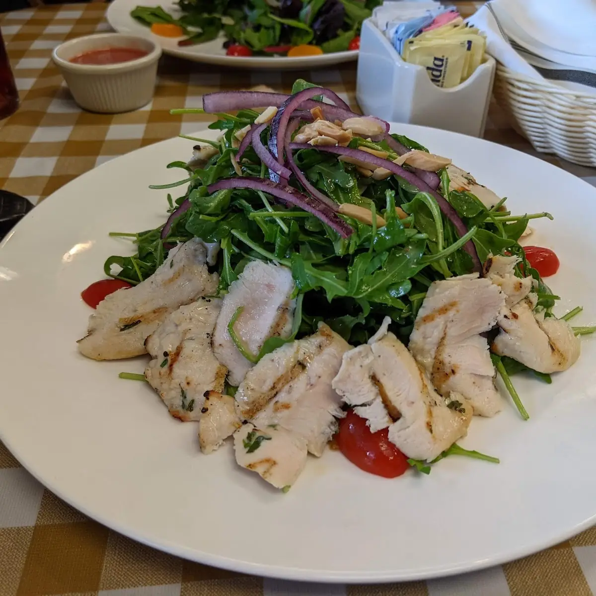 Arugula Salad with Chicken