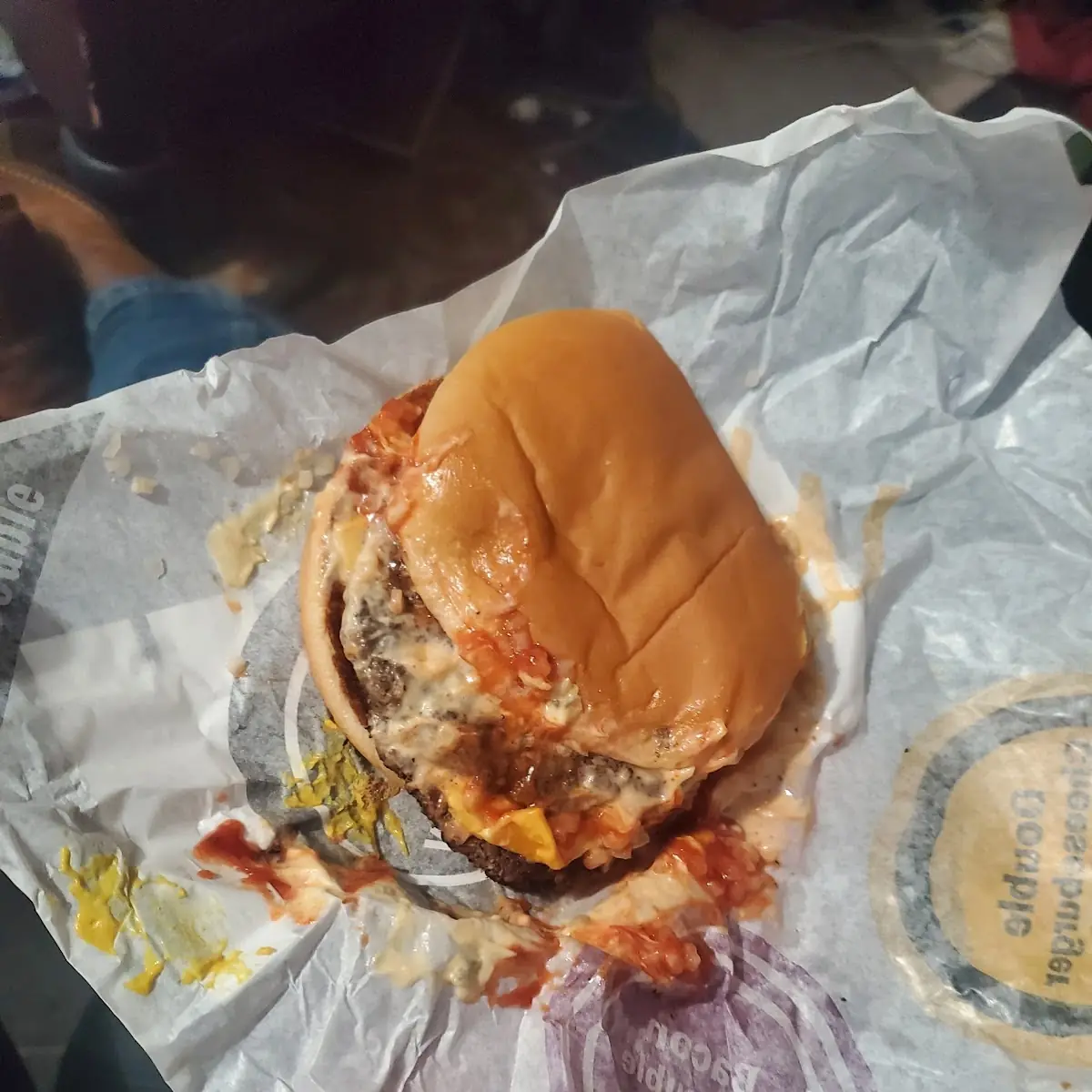 Mcdouble with Mac Sauces