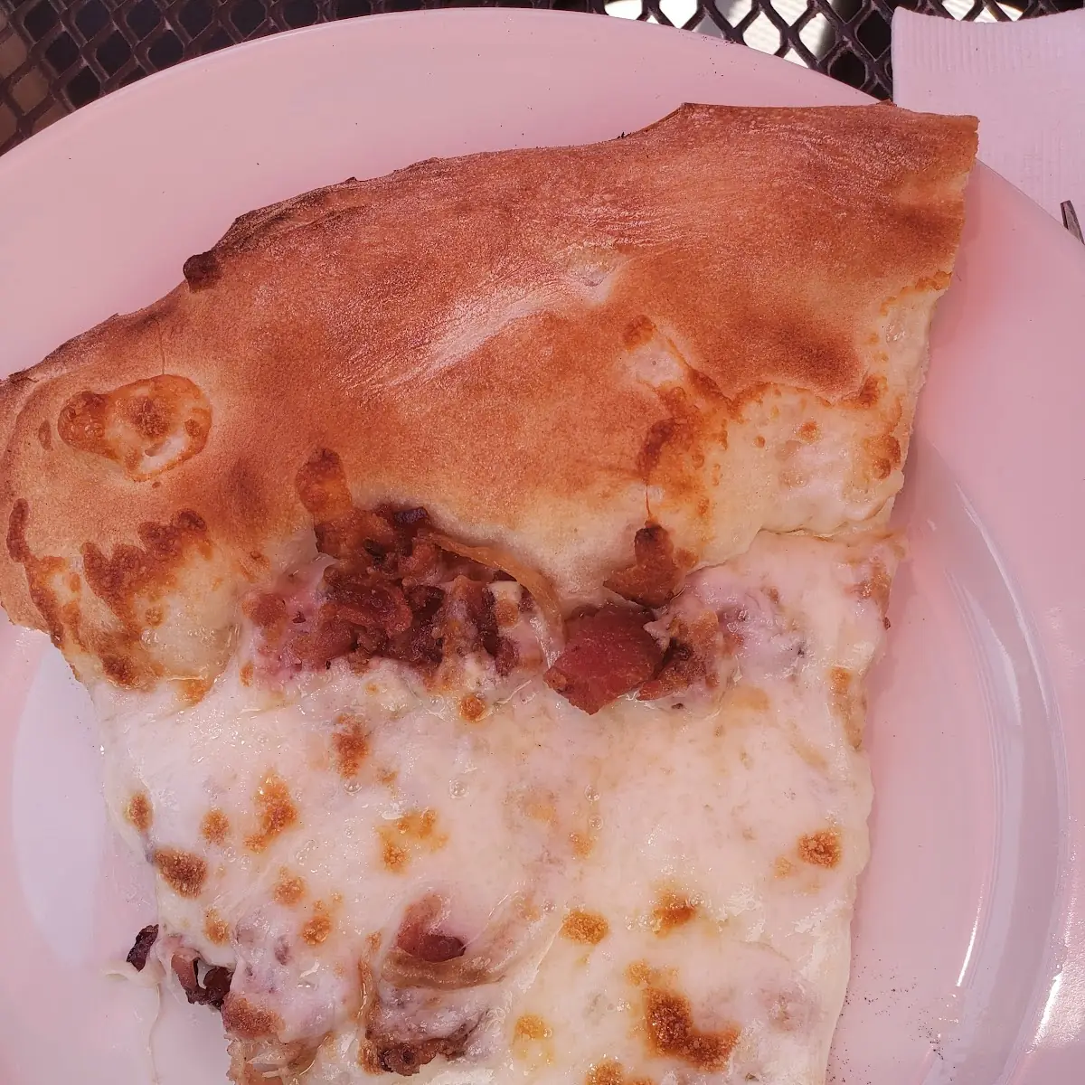 Bacon Blue Cheese Pizza
