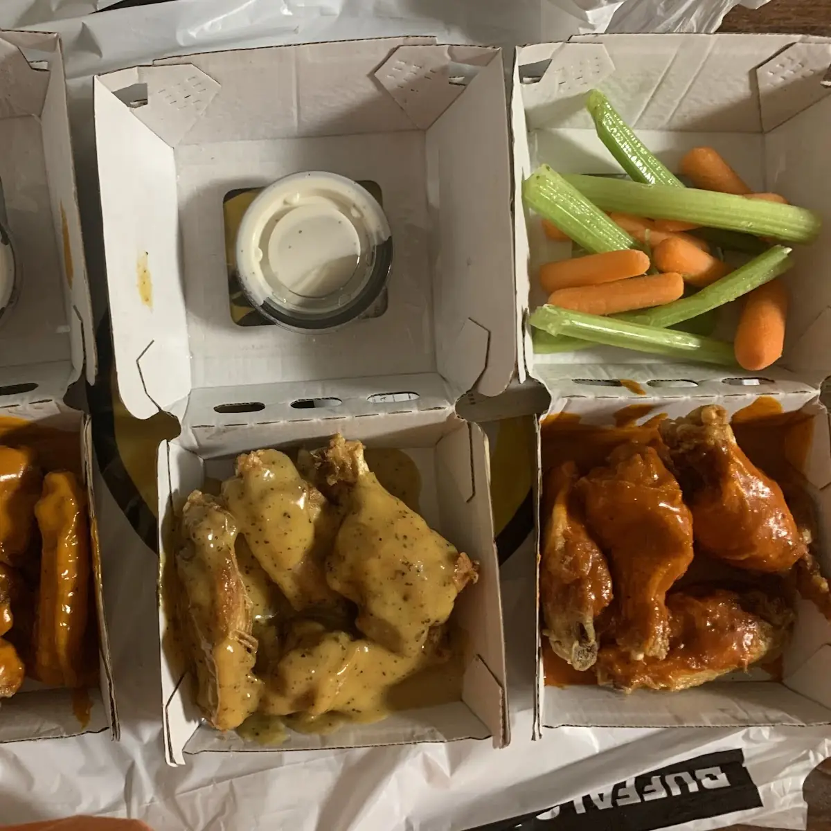 Spicy Garlic Lemon Pepper Original Buffalo Wings