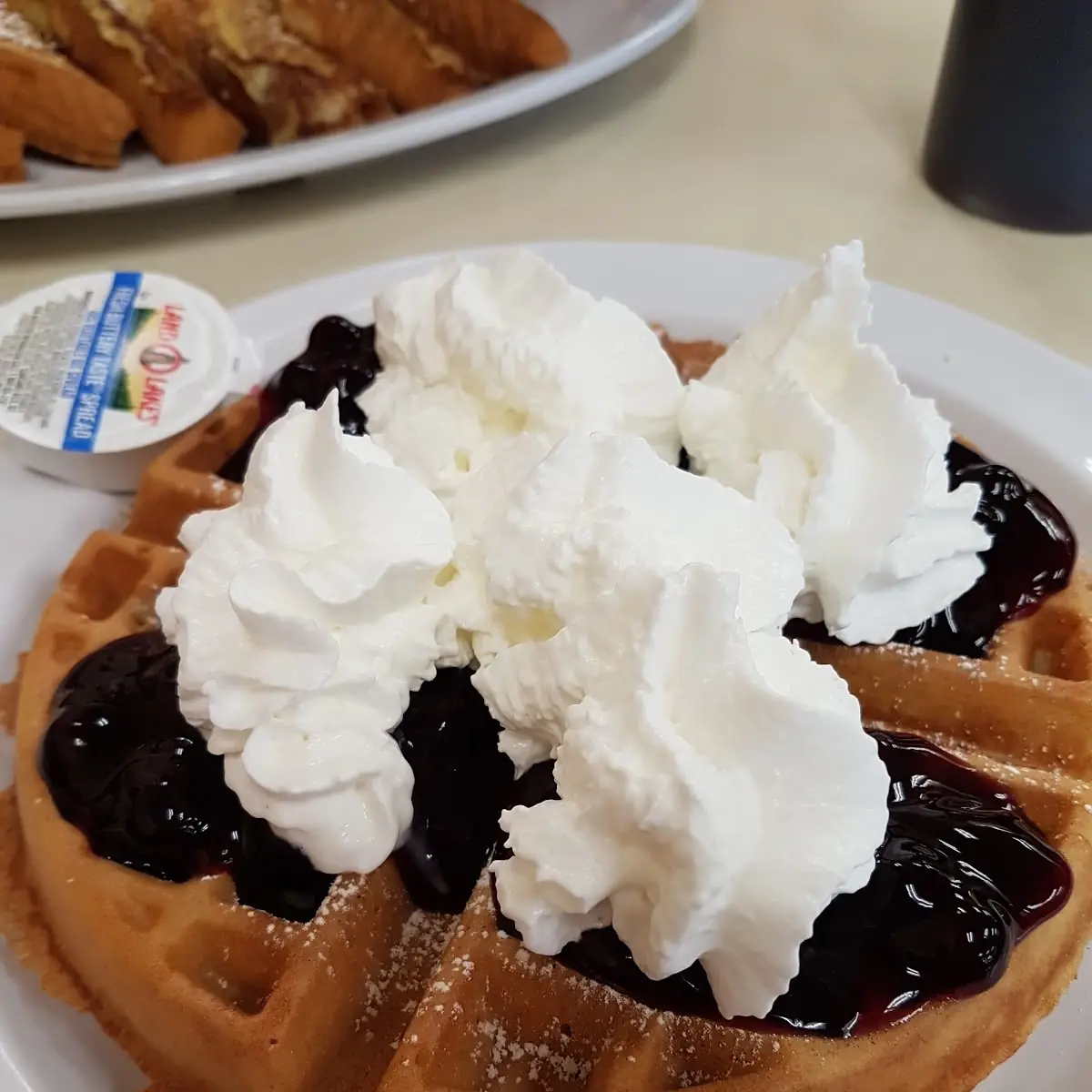 Blueberry Belgian Waffle