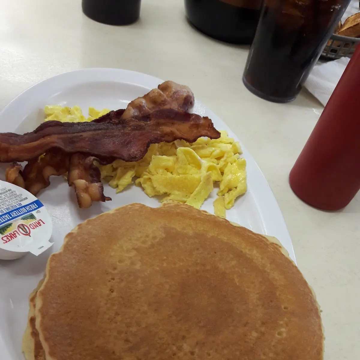Pancake Combo with Bacon