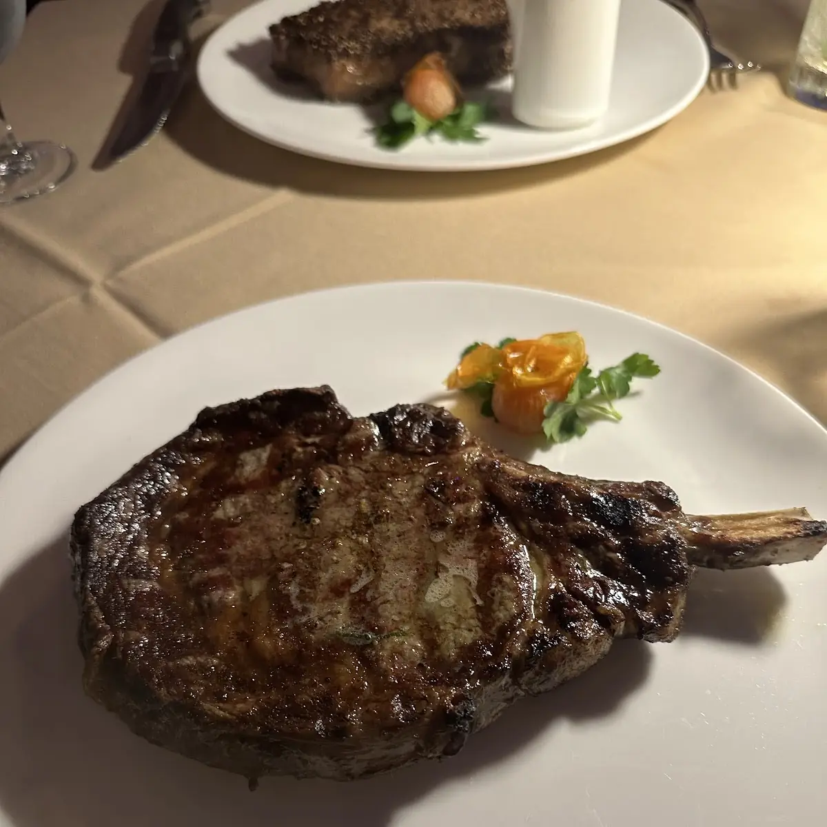 Grilled Ribeye with Bone