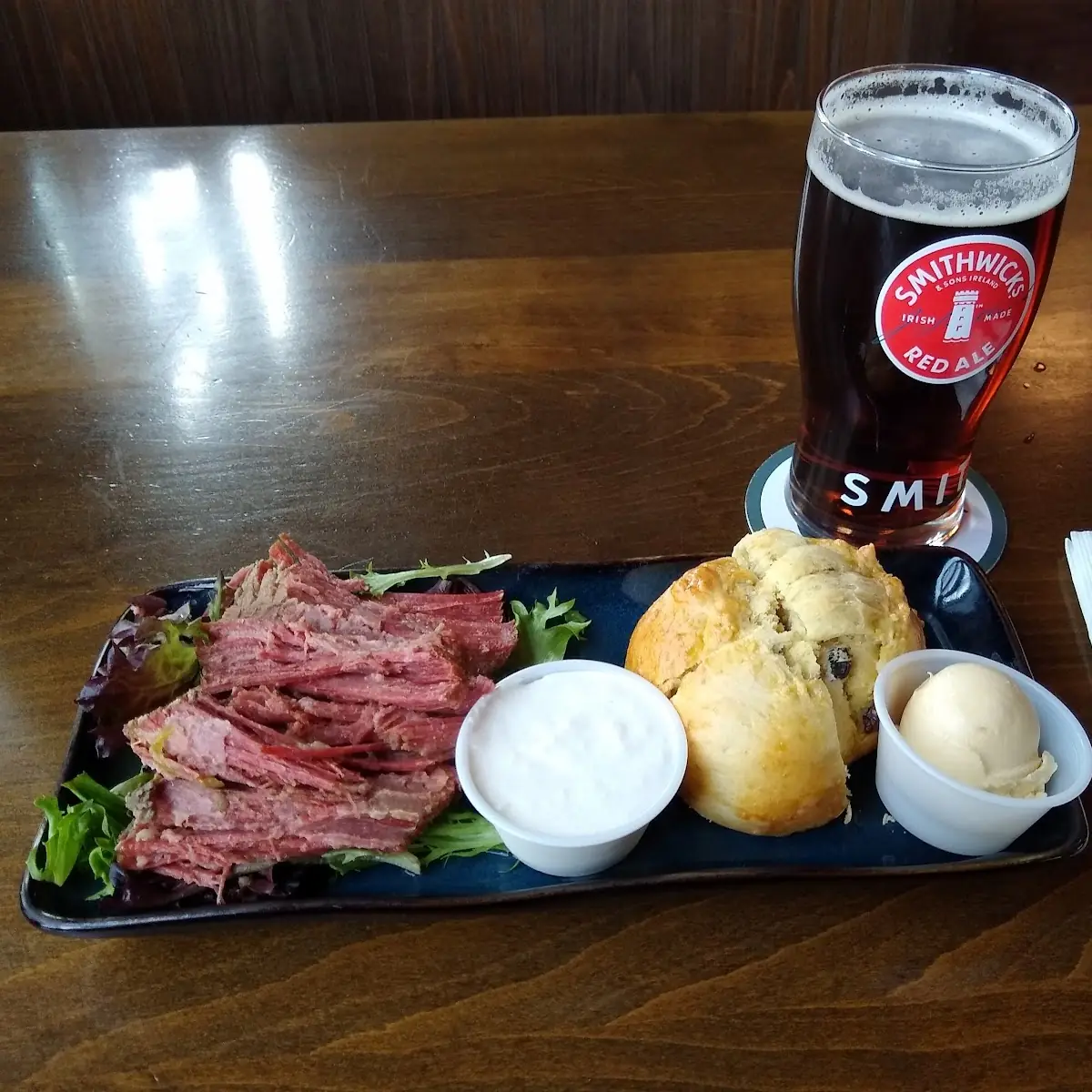 Happy Hour Corned Beef and Soda Bread