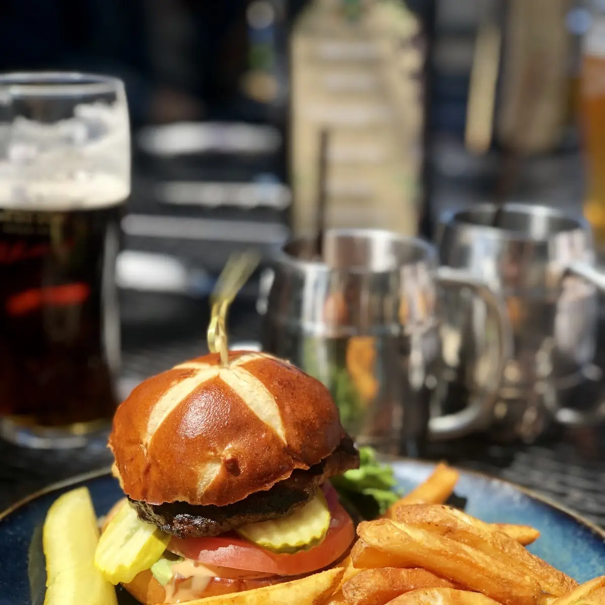 Pub Burger and Bottomless Fries