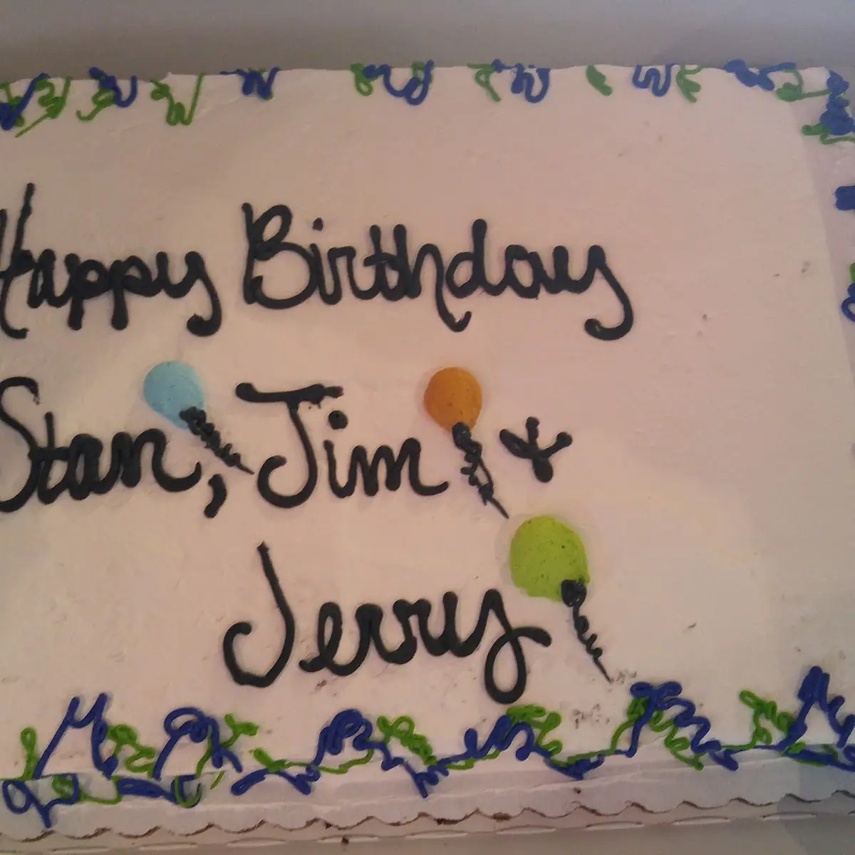Sheet Cake