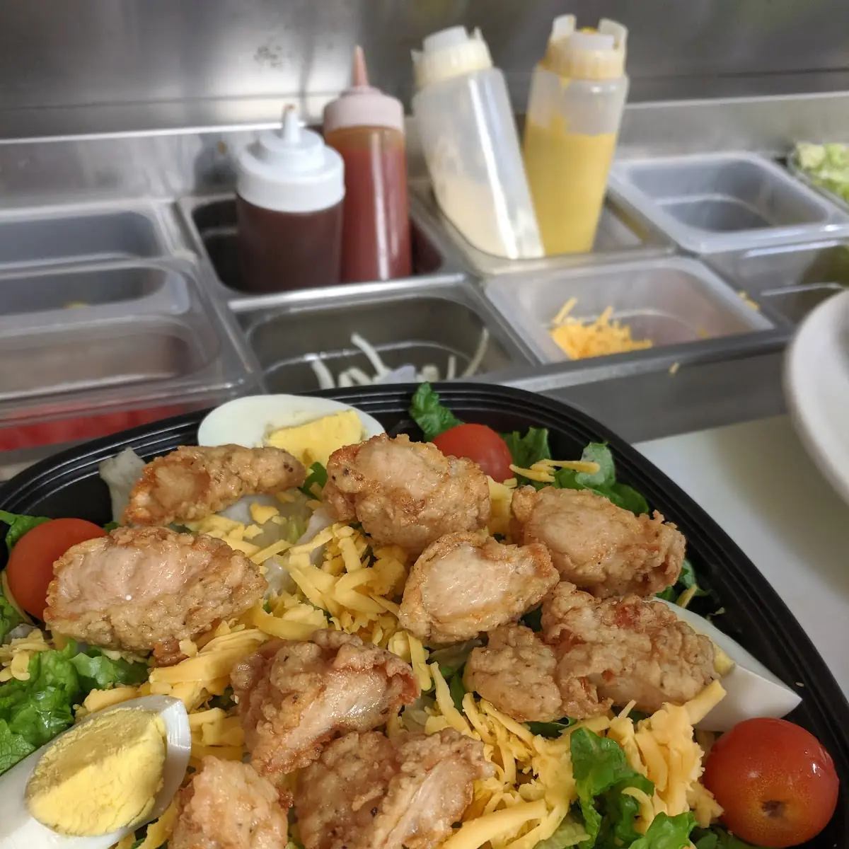 Crispy Chicken Salad