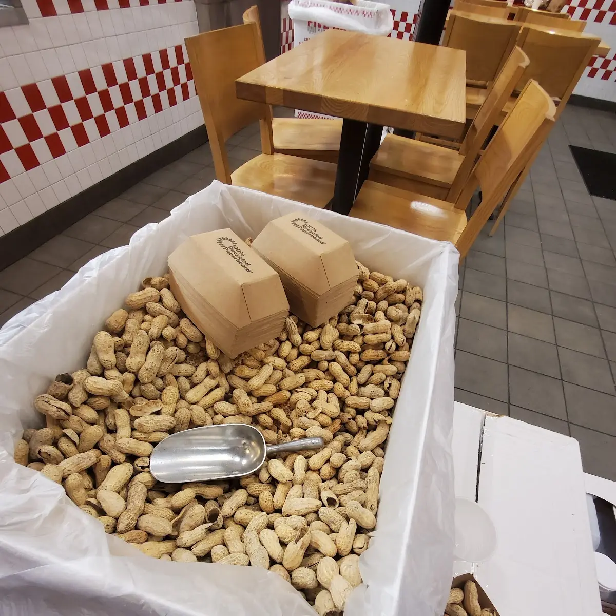 Peanuts While You Wait
