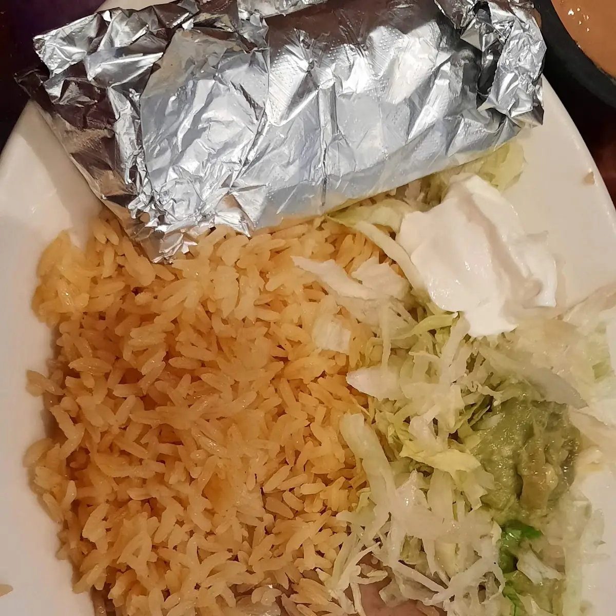 Fajita Burrito Combo