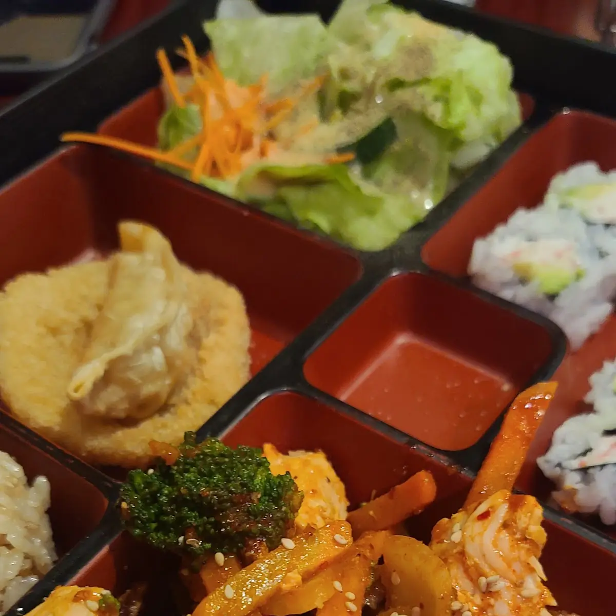 Spicy Chicken Bento