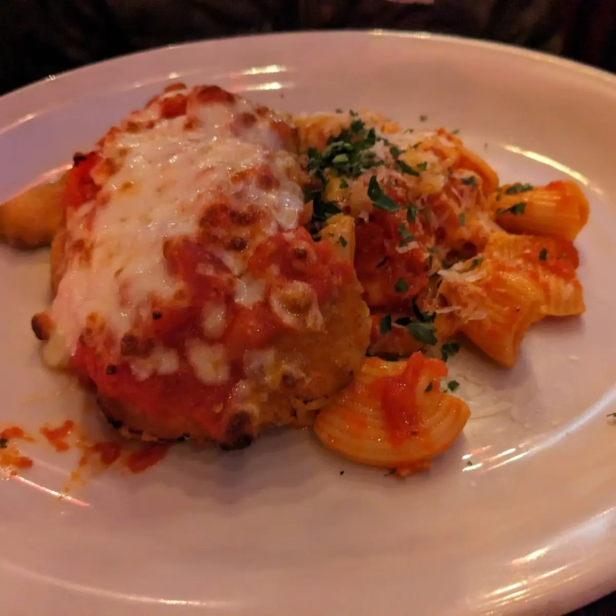 Kids Chicken Parmesan with Pasta