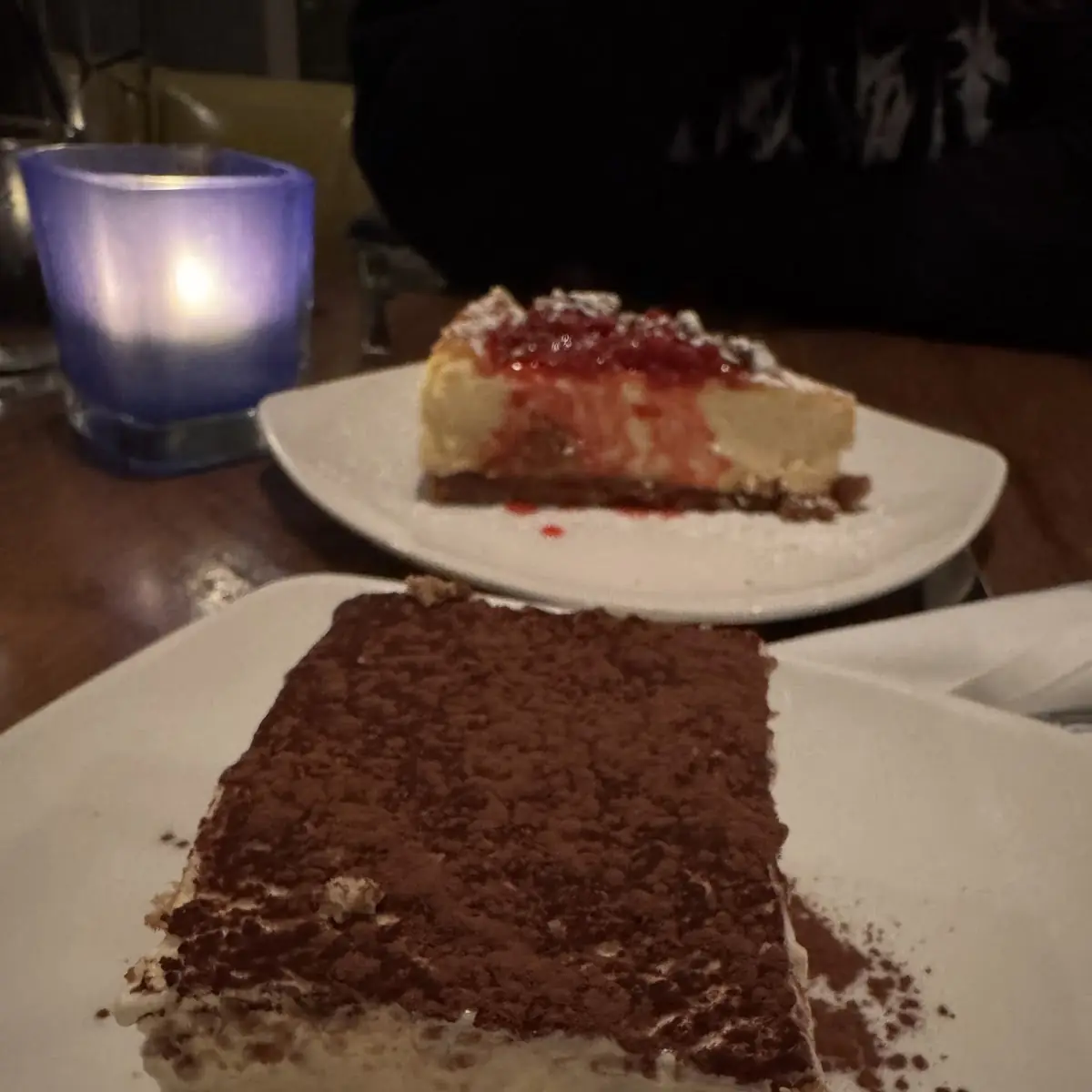 Raspberry Cheesecake & Tiramisu