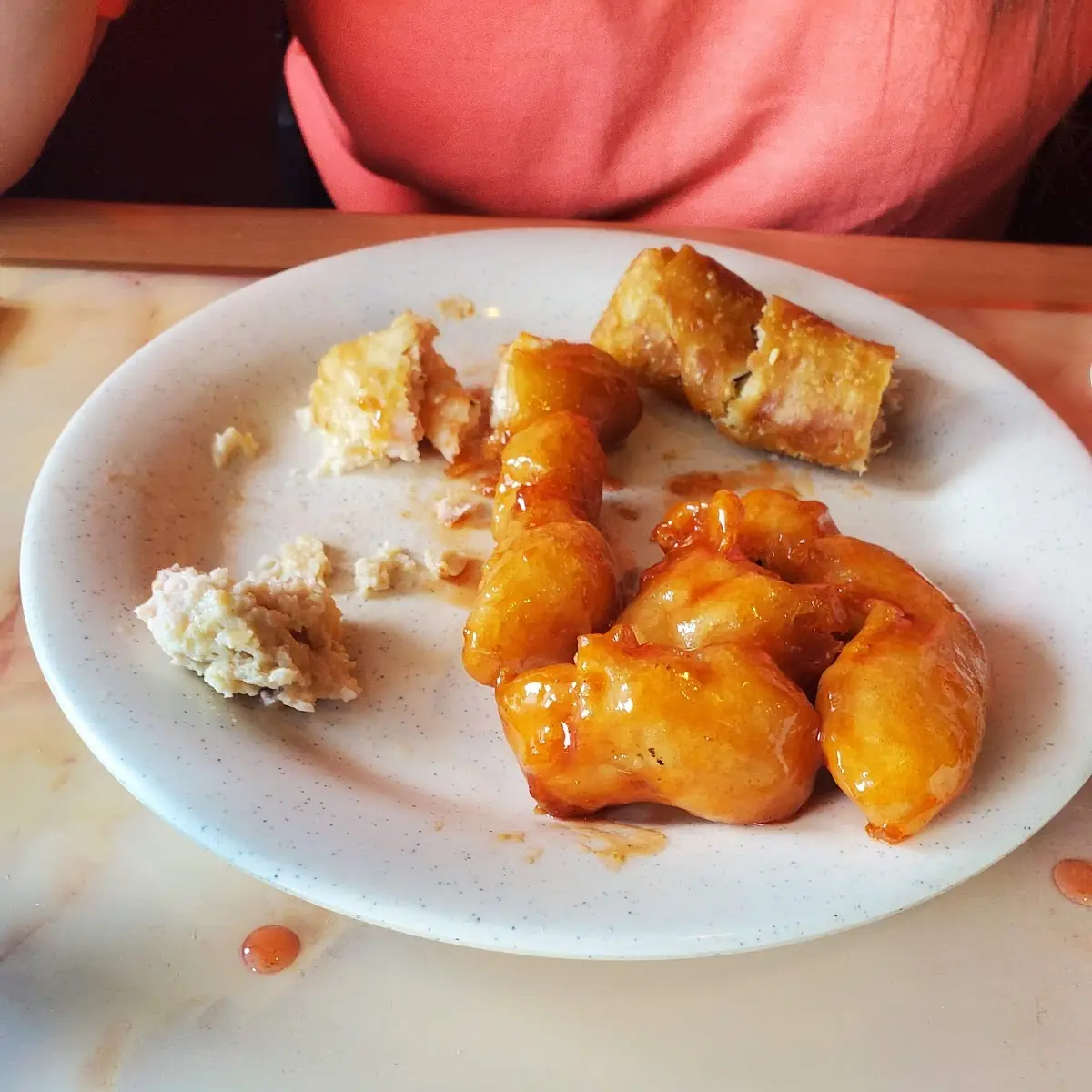 Orange Chicken or Beef