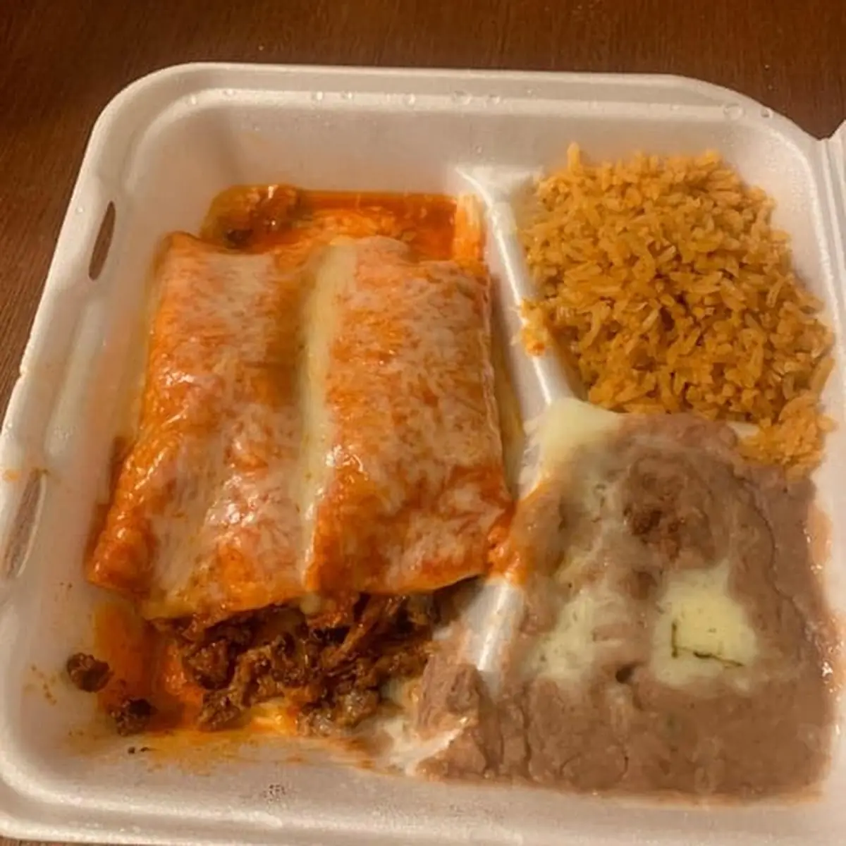 Enchilada Plate w 1