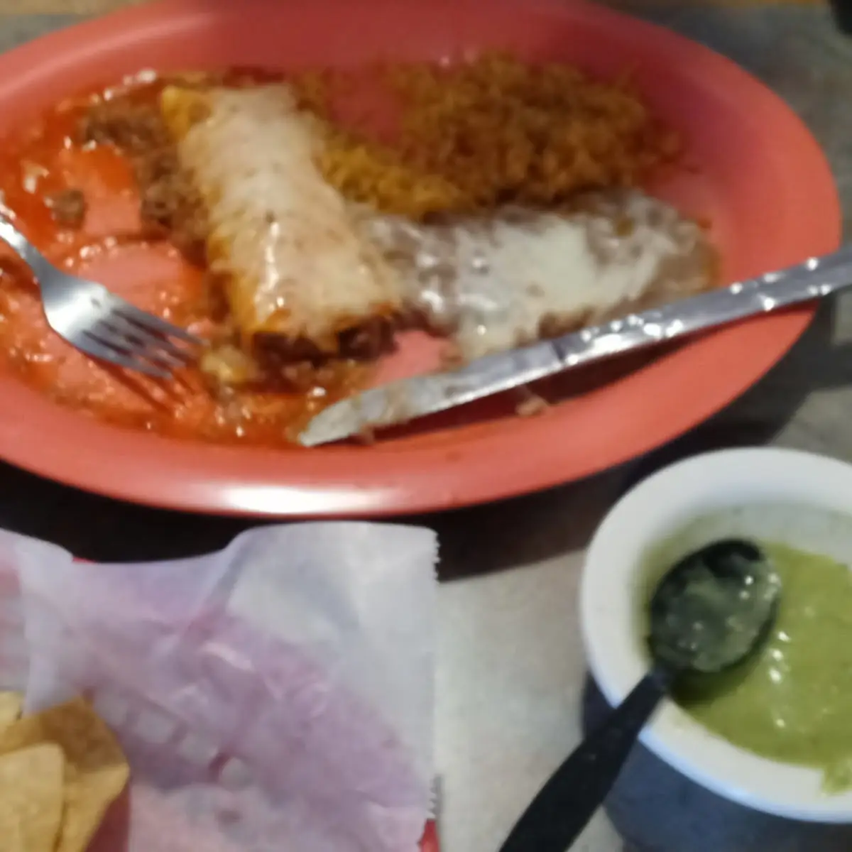 Ground Beef Enchilada Rice and Beans