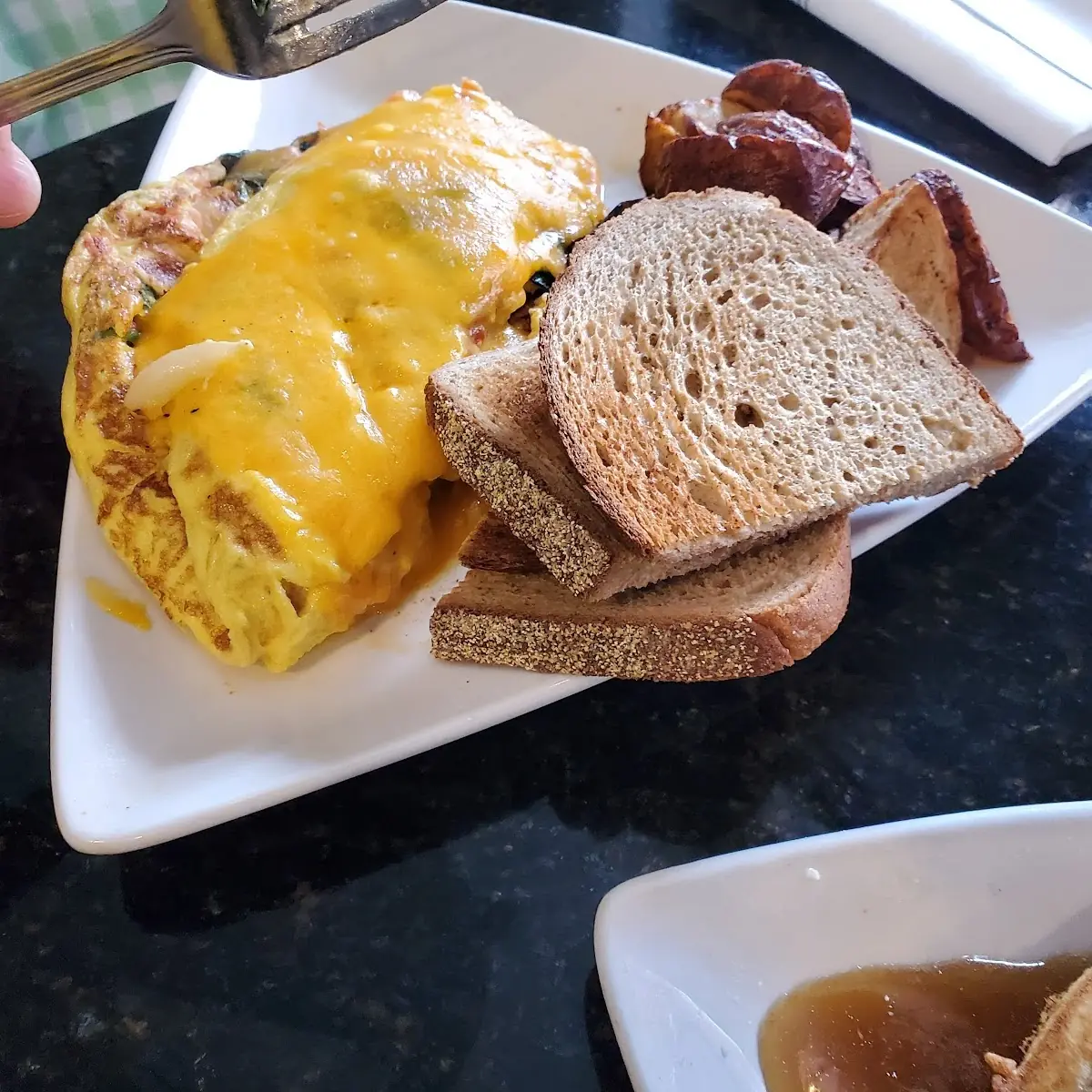 Steak Bomb Omelet