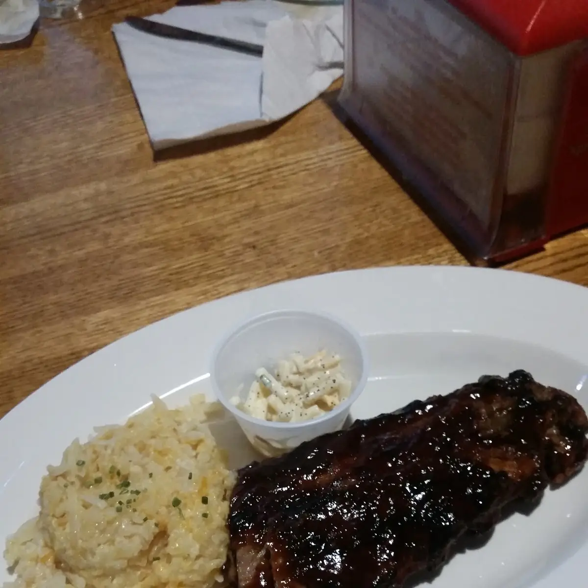 Half Rack Ribs Only No Sides