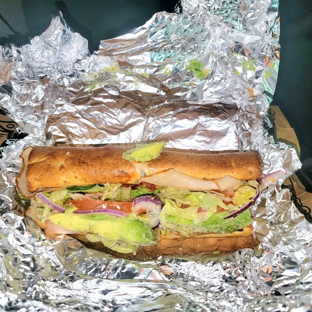 Kali Mist on Garlic Bread