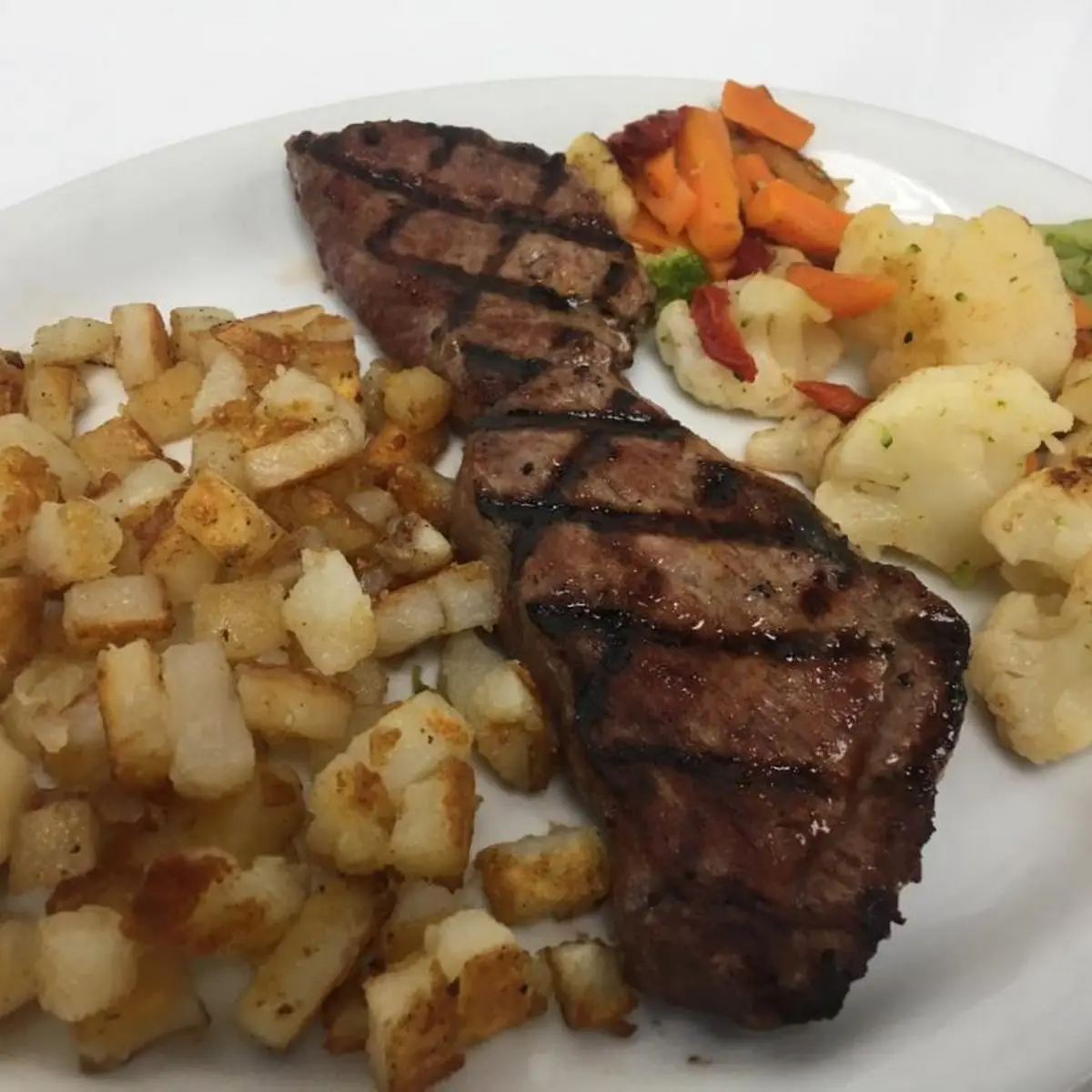 T-Bone Steak & Eggs