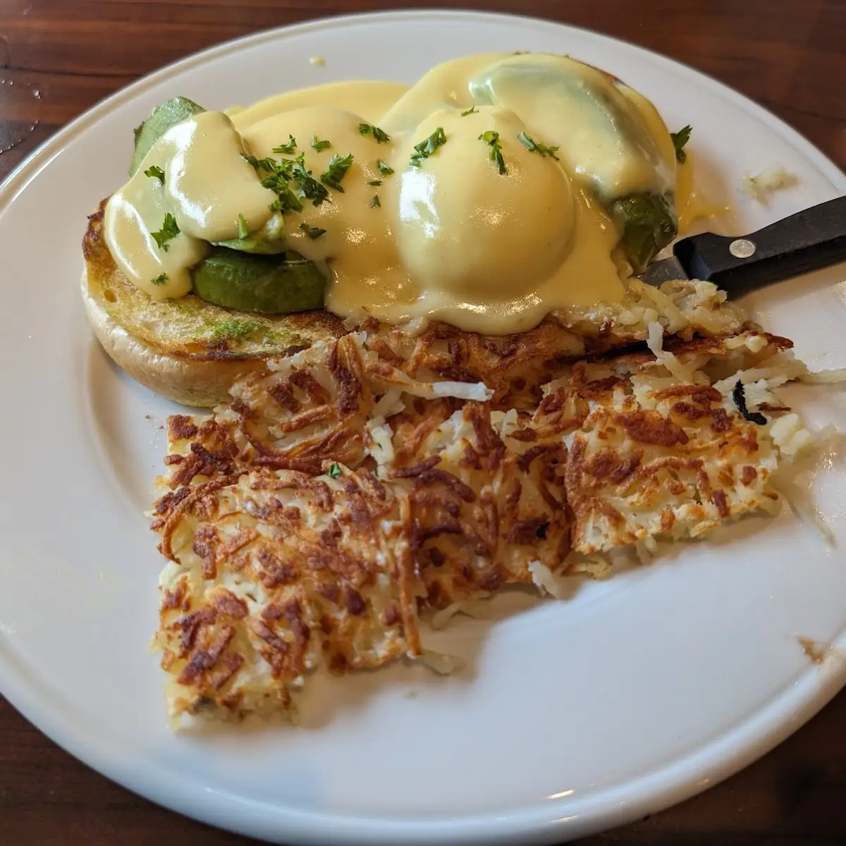 Grilled Ham & Cheese Benedict
