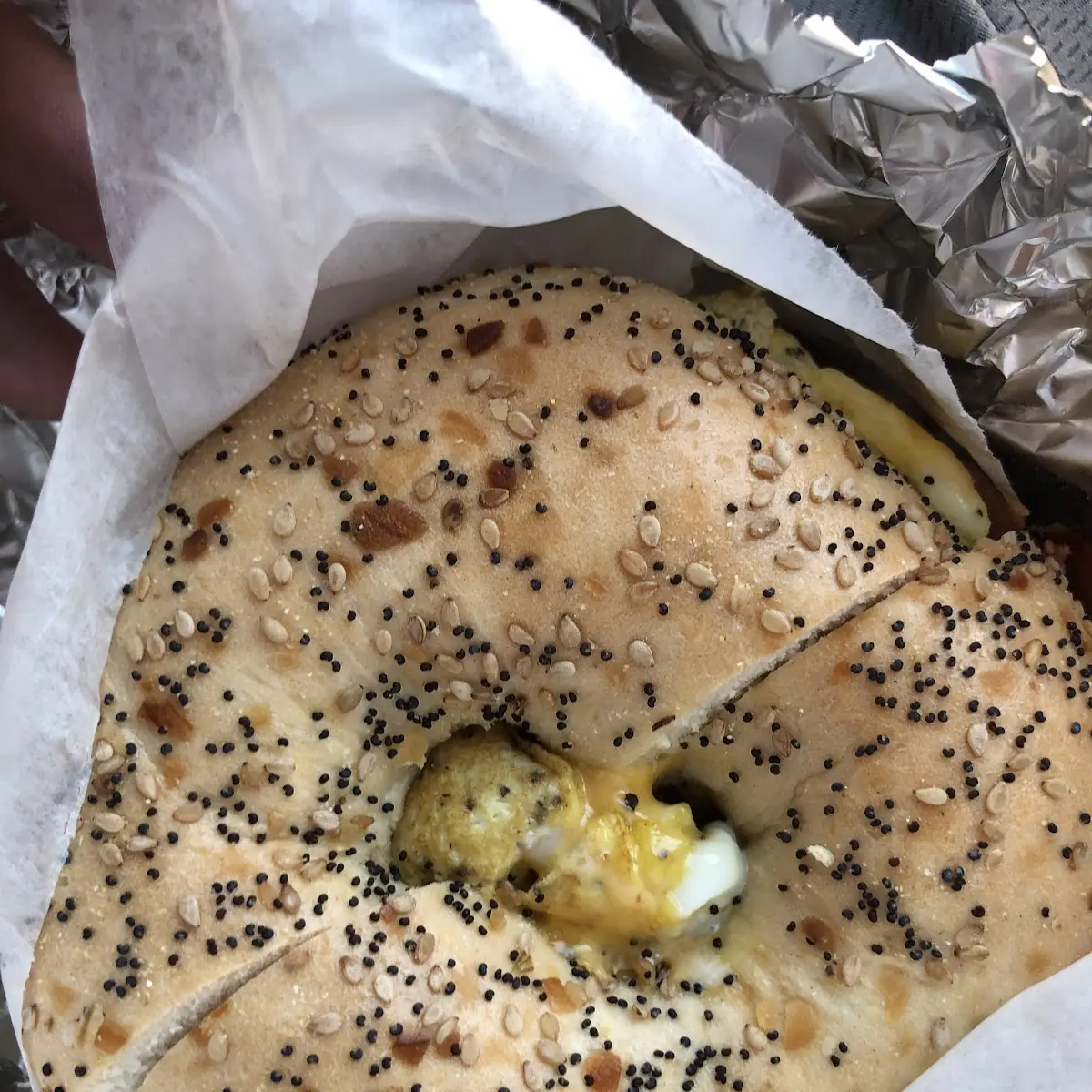 Bacon Egg & Cheese Bagel