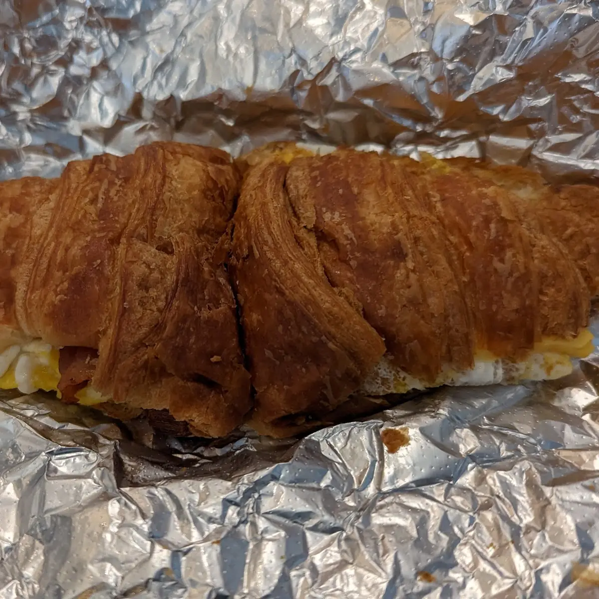 Croissant Meat Egg & Cheese