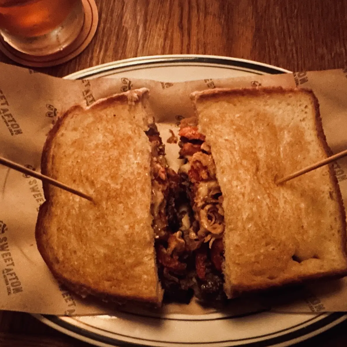 Philly Steak Patty Melt