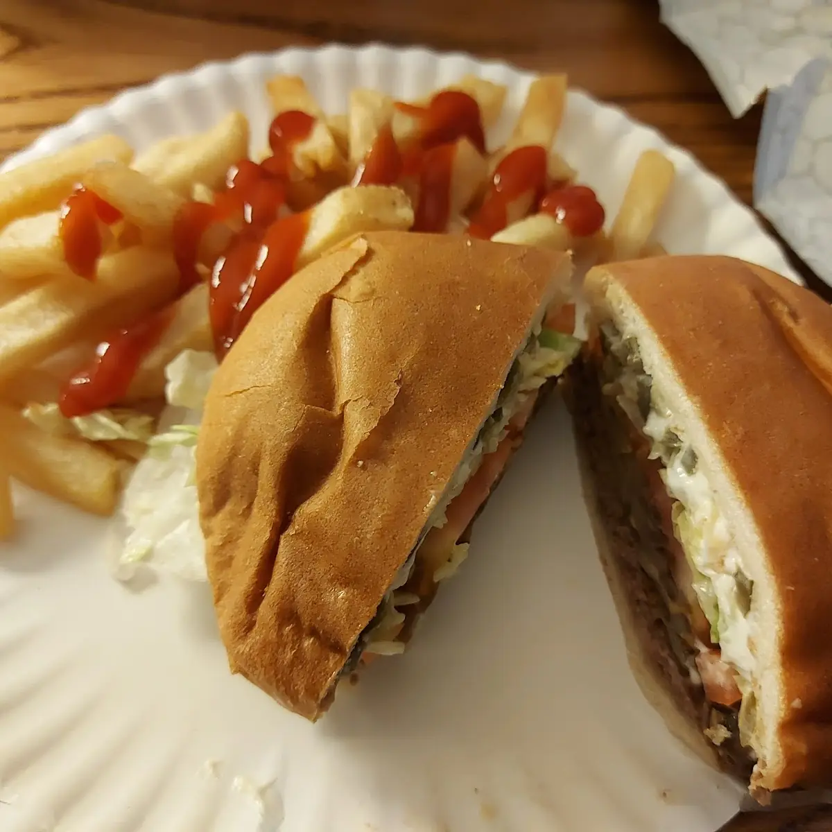 Ghost Pepper Burger Combo