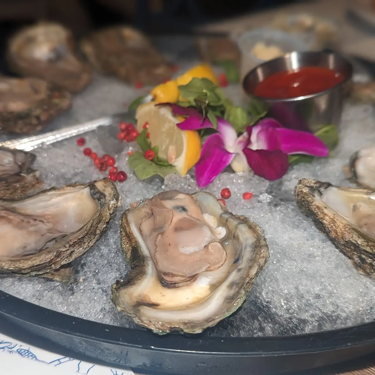 Fresh Oysters on a Half Shell