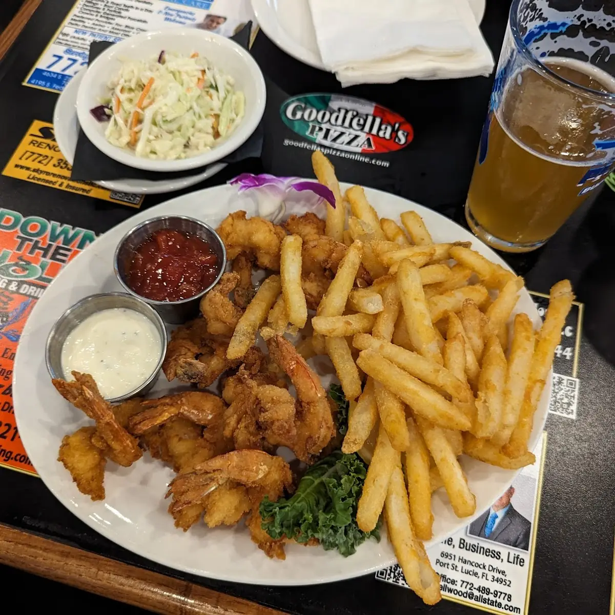 Fried Shrimp Dinner
