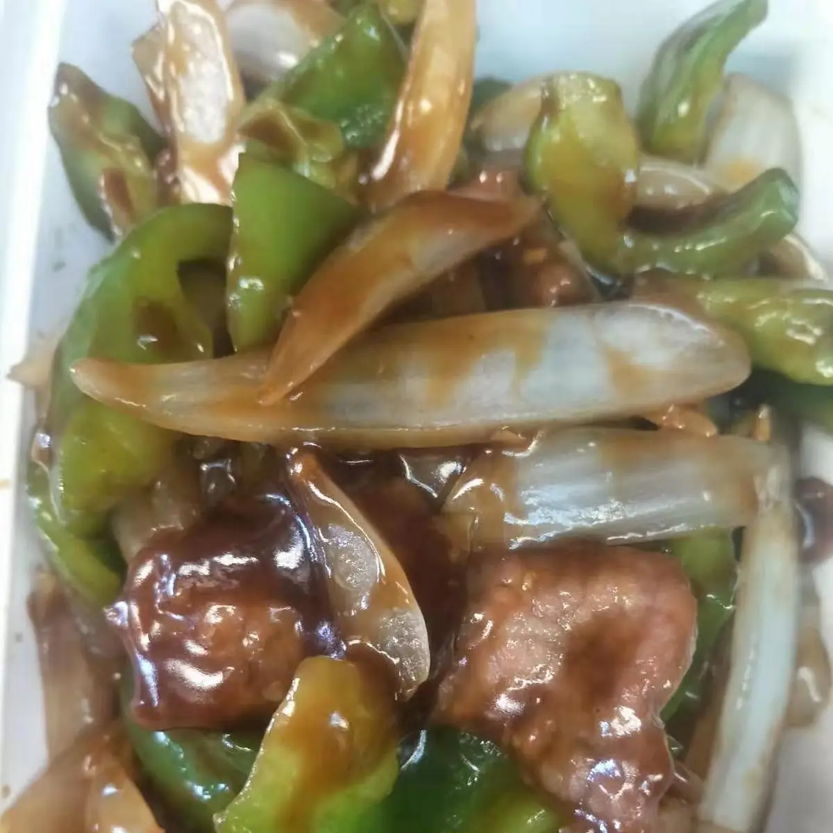 Beef w Garlic Sauce
