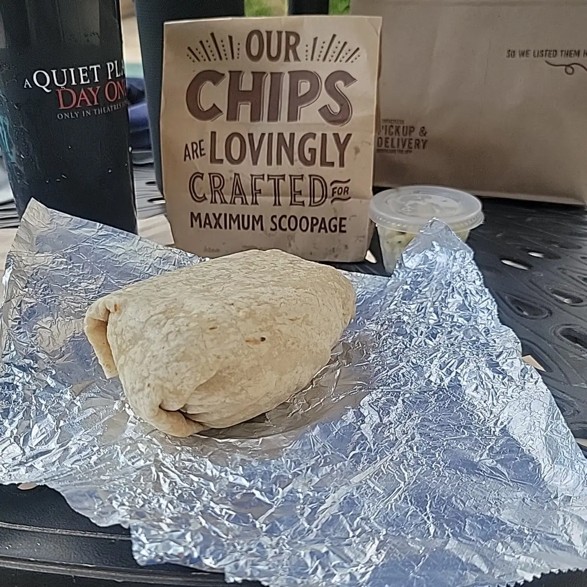 Chipotle Honey Chicken Burrito