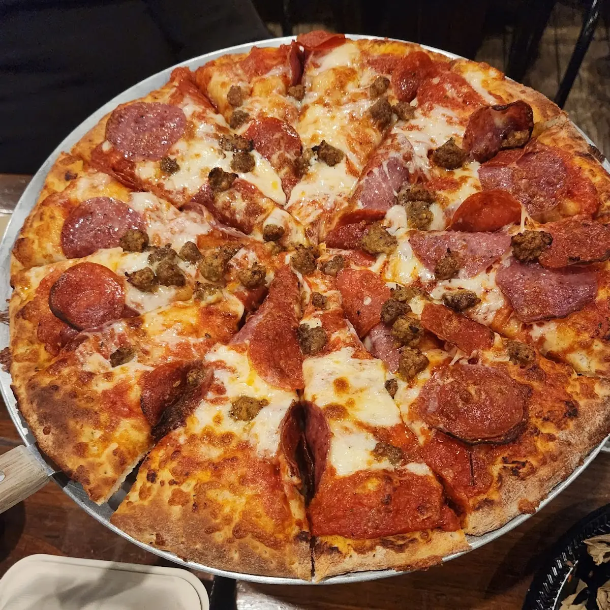 1⁄2 Cheese 1⁄2 Pepperoni Pizza