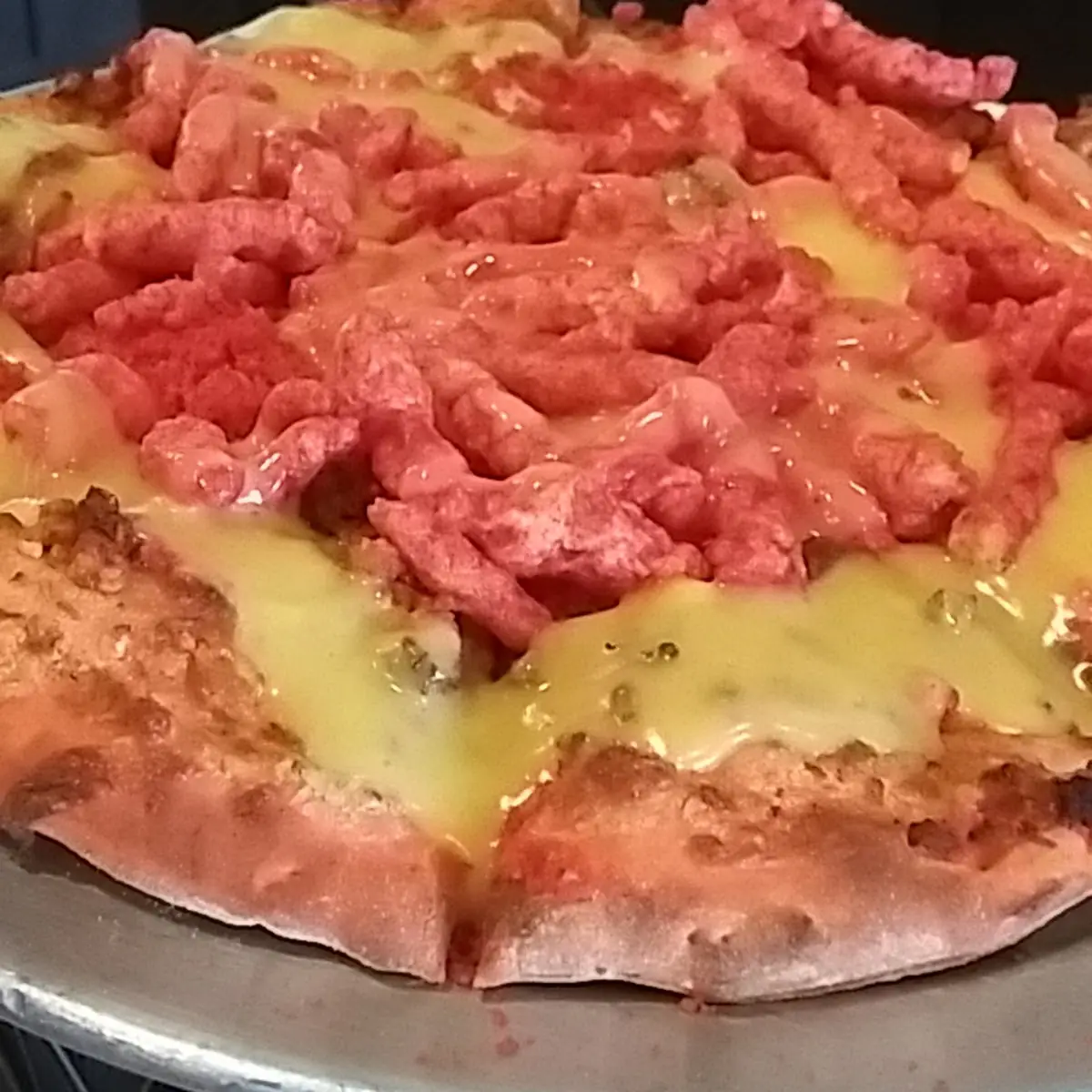 Hot Cheetos Pizza
