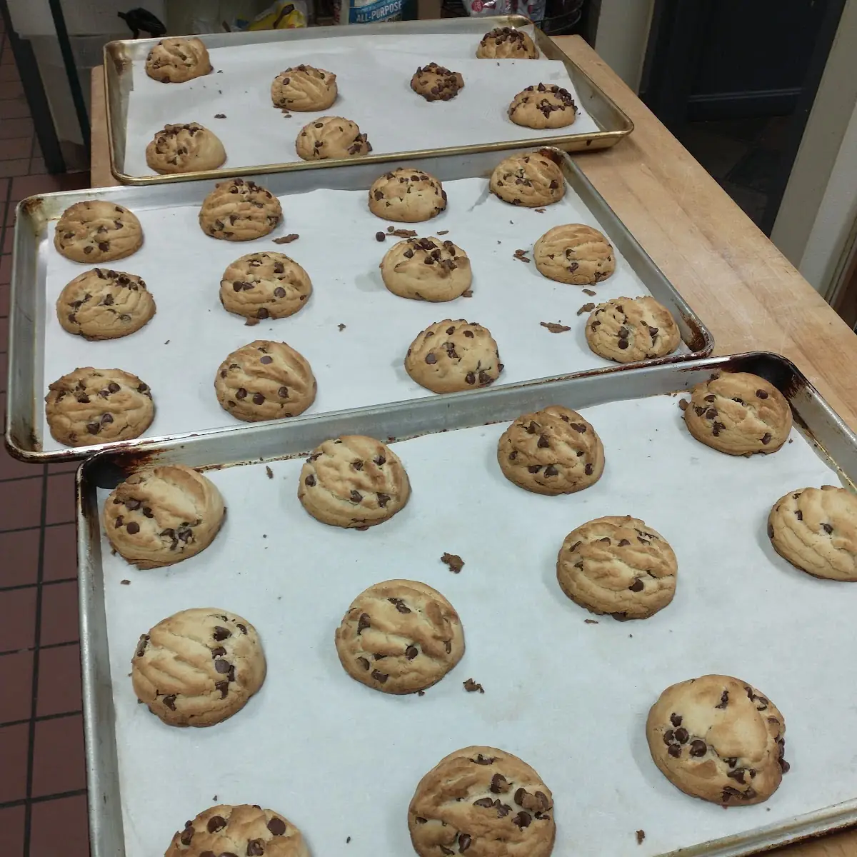 Home Made Chocolate Chip Cookies
