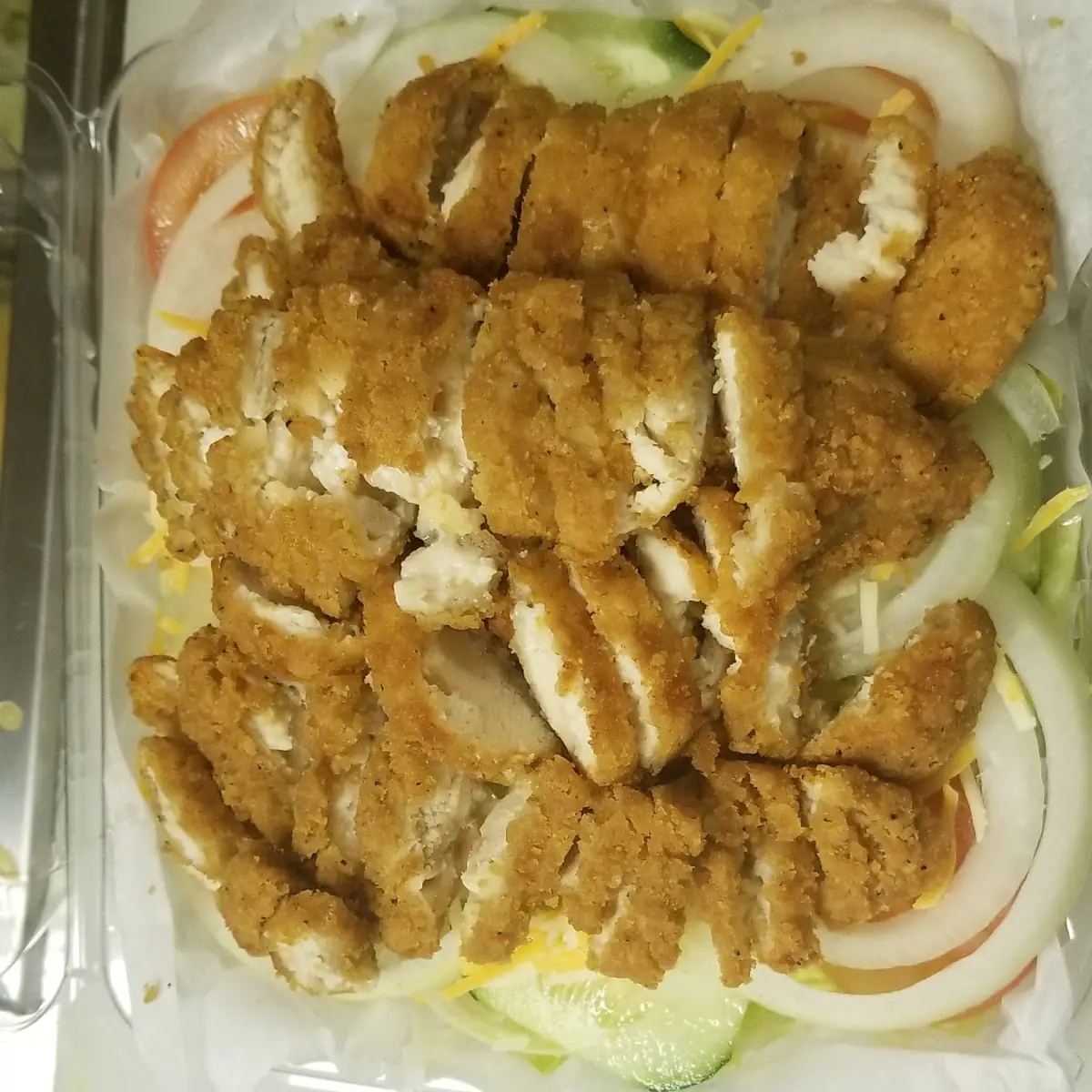 Fried Chicken Salad