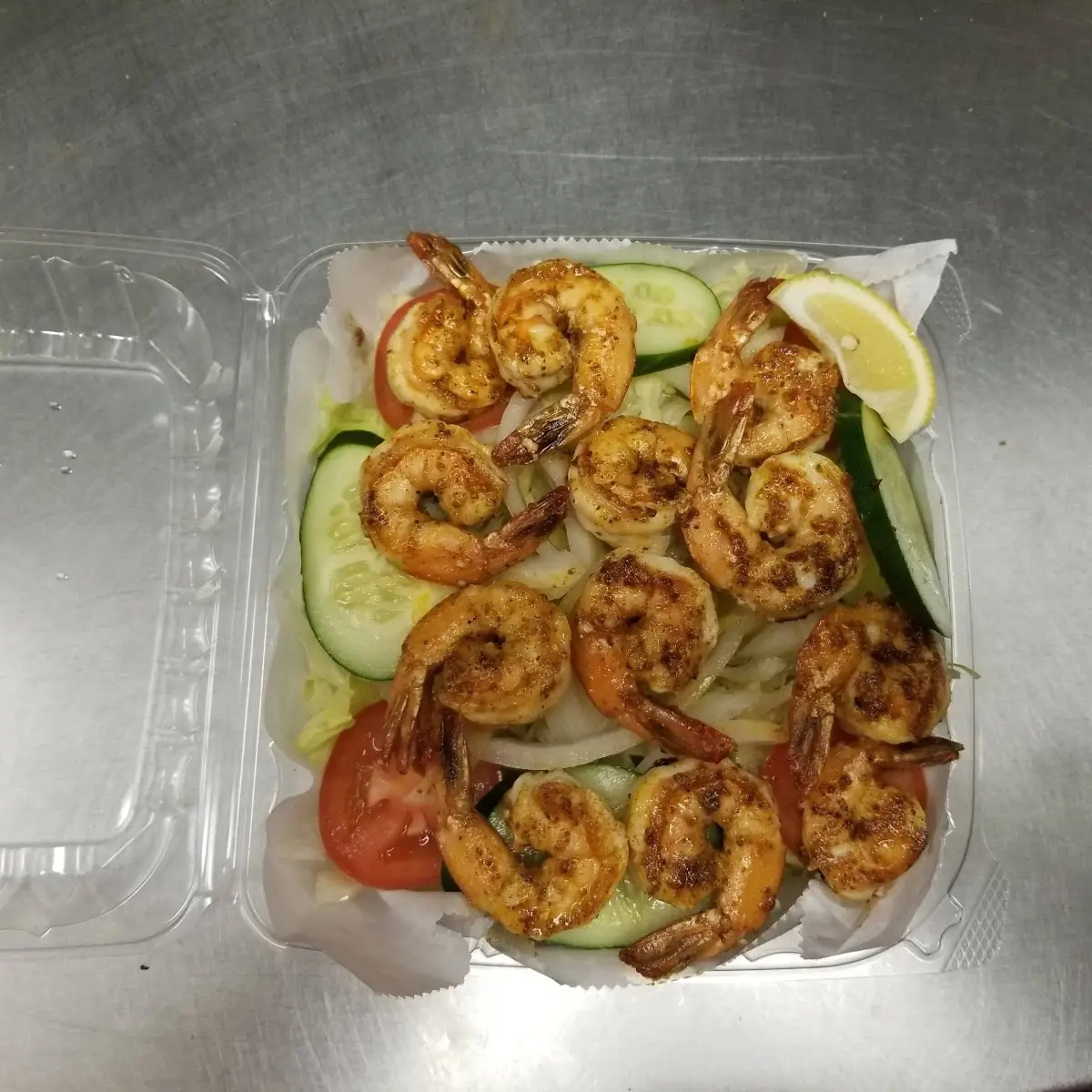 Grilled Shrimp Salad